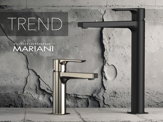 TREND | Visual Inox and Matt black finishes.