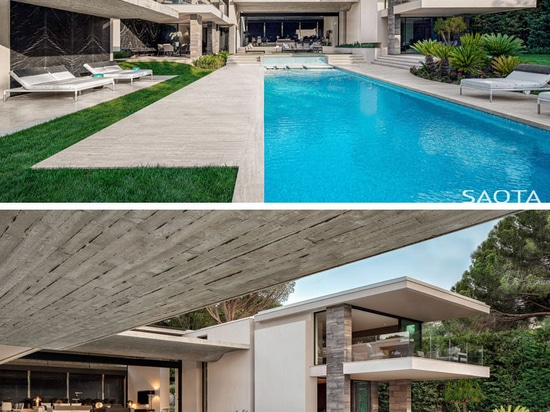 This New House In France Has A Wavy Concrete Ceiling