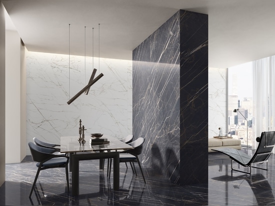 Marmoker: the precious colour effects of marble combined with the performance of porcelain stoneware