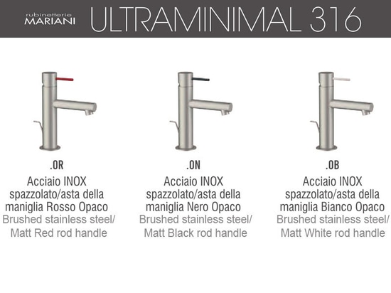 ULTRAMINIMAL 316 by Rubinetterie Mariani