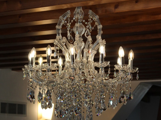 Big luxury artistic chandelier Maria Teresa