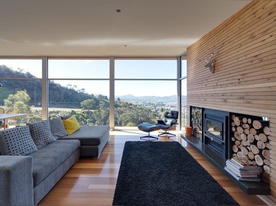 Room 11 Architects Design A Tasmanian Home On A Hill