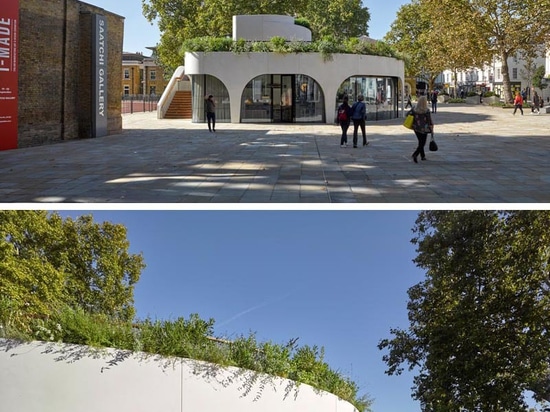 The Vardo Restaurant In London Has A Spiraling Design With A Rooftop Deck