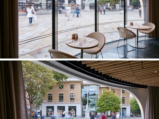 The Vardo Restaurant In London Has A Spiraling Design With A Rooftop Deck