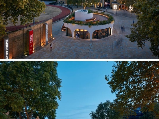 The Vardo Restaurant In London Has A Spiraling Design With A Rooftop Deck