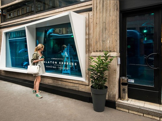 KISSMIKLOS Design A Storefront To Look Like An Aquarium