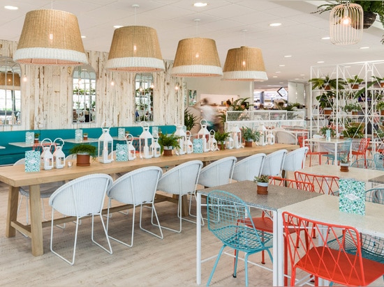 Kiwi & Pom Design A Garden Themed Restaurant