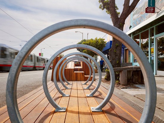 San Francisco Replaces Street Parking With The Sunset Parklet