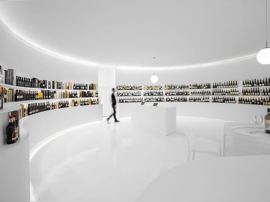 Porto Architects Designs All-White Interior For Wine Concept Store In Portugal