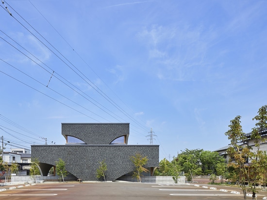 A Dental Clinic And Daycare Center Are Hidden Under Arches In Japan By Takeru Shoji Architects