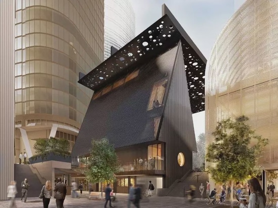 David Adjaye, Daniel Boyd collaborate on public plaza and building in Sydney