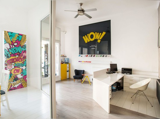 This Office Is Filled With Graphics And Artwork Inspired By Pop Culture