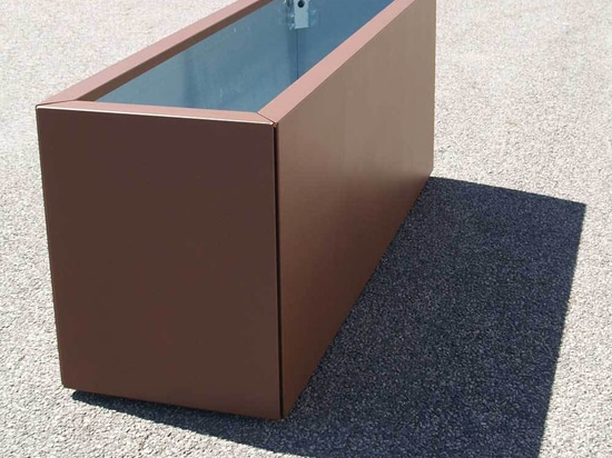 STEELAB SPA Metal sheet planters