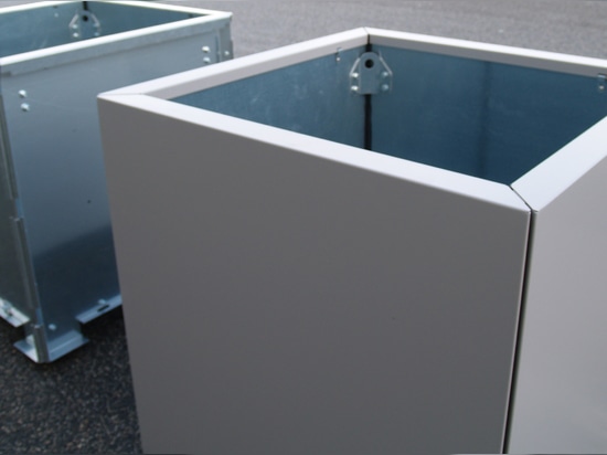 STEELAB SPA Metal sheet planters