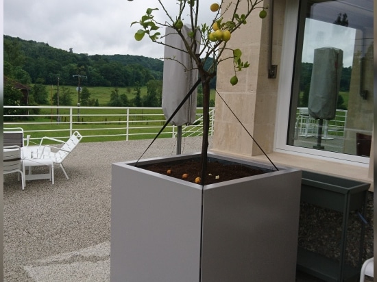 STEELAB SPA Metal sheet planters