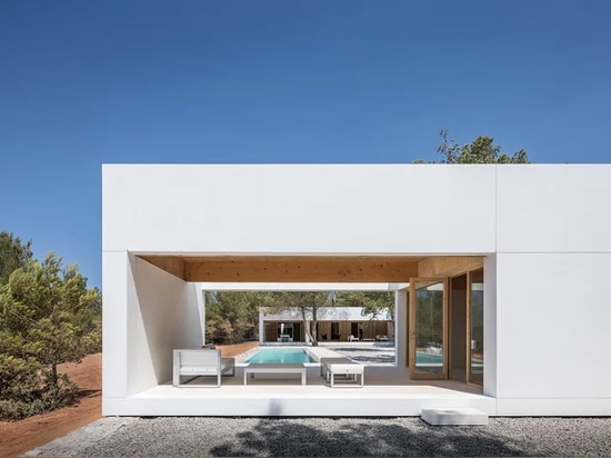 Marià Castelló's breezy dwelling 'ca l'amo' overlooks terraced landscape of Ibiza