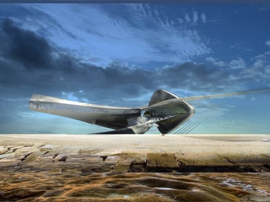 Hydroelectric art gallery will generate enough wave power to be 100% self-sustaining