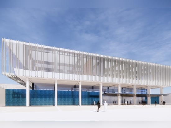 The center was designed in a nod to the modernist Air Force Academy campus.
