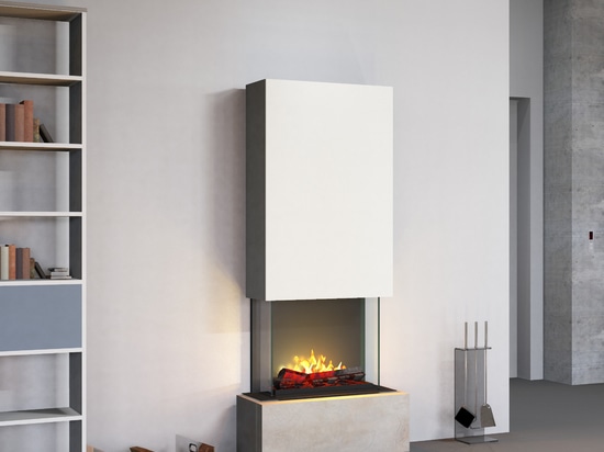 muenkel design Prato [ethanol / electric fireplace Opti-myst heat]