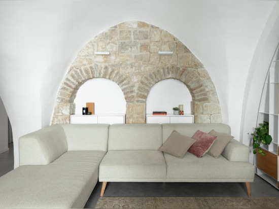 A Bright Cave-Like Home in the Old City of Jerusalem