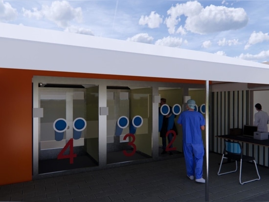 CannonDesign creates modular Walk-in Booth design for COVID-19 testing