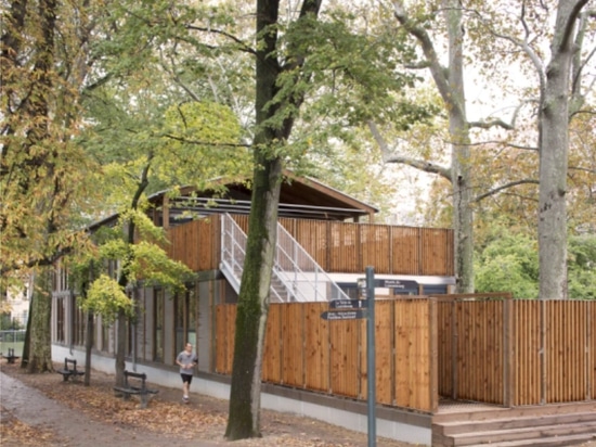 Wooden Nursery Paris by Djuric Tardio architectes