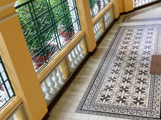 Historic Beauty On Modern Cement Tile!