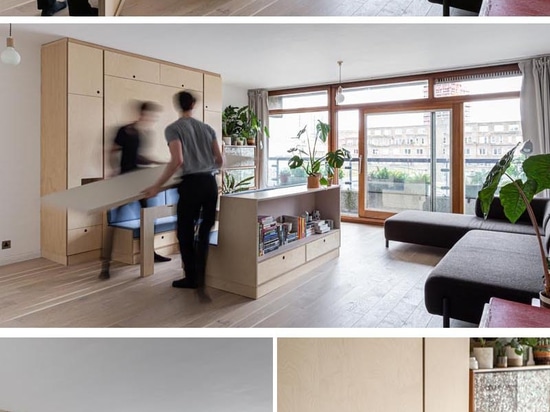 Multi-Functional Furniture Makes This Small Apartment A Livable Space