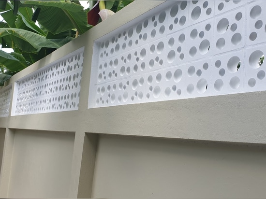 Breeze Block Outdoor Wall