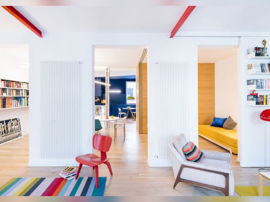 sequencehouse: A 124-Square-Meter Flat in Madrid Filled with Primary Colors