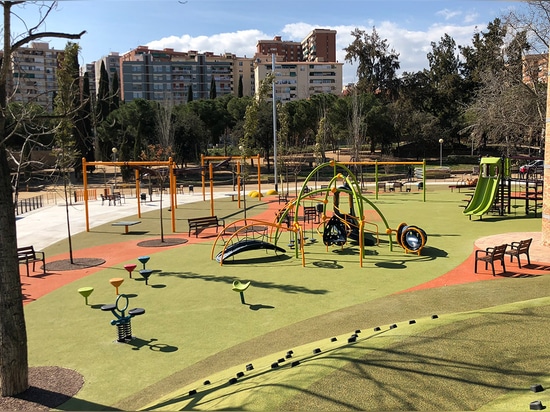 Children's Park of Les Planes in Hospitalet