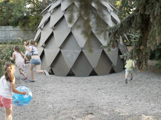 Pinecone gazebo