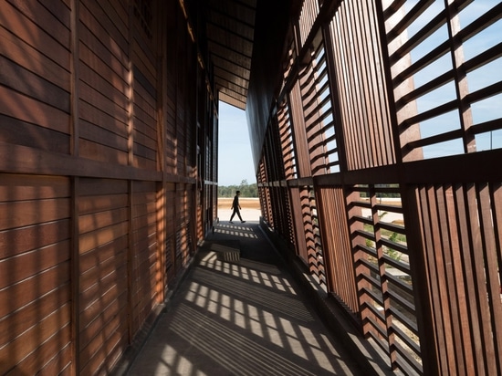 Oikumene Church in Indonesia made entirely from wood