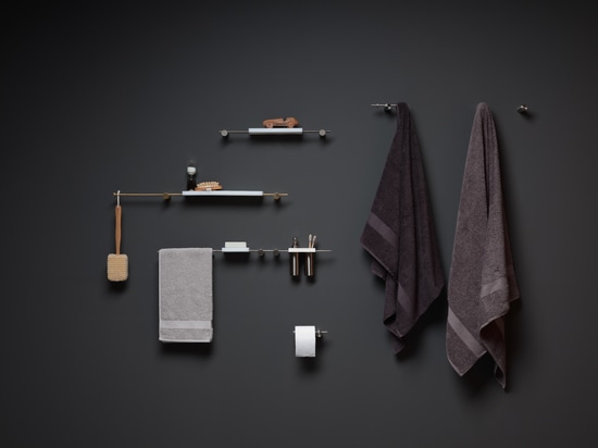 Eclecticism, dynamism and total freedom of composition: Ritmonio presents ELEMENTA, the new series of accessories that allows you to create unique and highly customized bathroom environments.