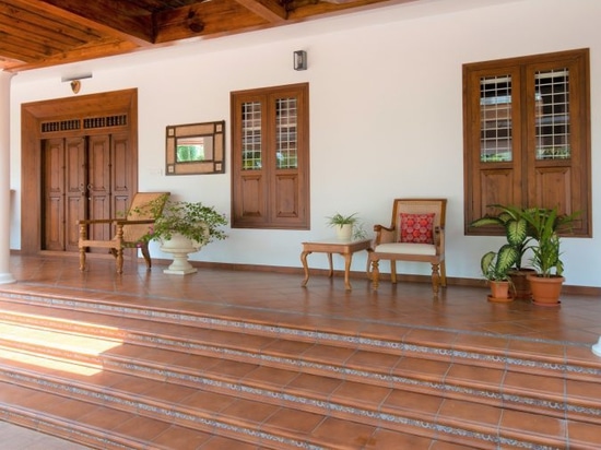 This Riverfront Villa In Kerala It Is Pavimented With Our Clic Rodamanto India Gresmanc This Riverfront Villa In Kerala It Is
