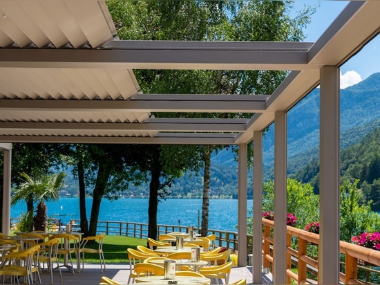 Opera and Brera by Pratic at Green Ice Restaurant at Ledro Lake