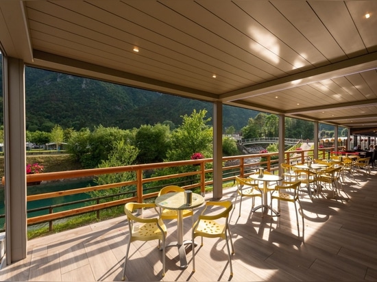 Opera and Brera by Pratic at Green Ice Restaurant at Ledro Lake