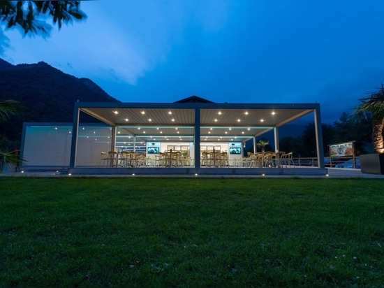 Opera and Brera by Pratic at Green Ice Restaurant at Ledro Lake