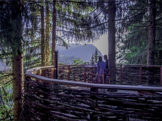 Mont Blanc—Every treehouse has a view of Mont Blanc.