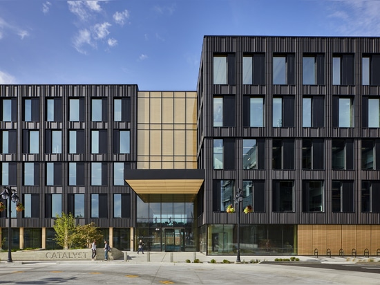 Katerra and Michael Green Architecture complete the Catalyst Building in Spokane, Washington