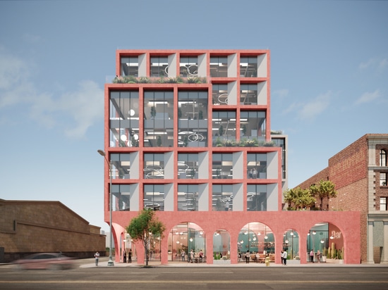 Hawkins\Brown is bringing a dusky mixed-use complex to L.A.