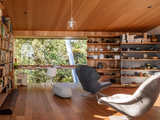 Victorian ash lines the walls, floors and ceilings