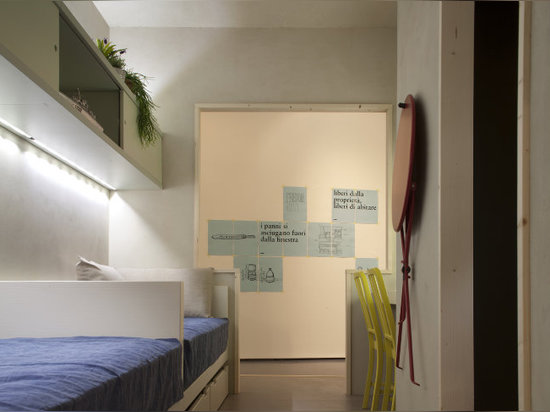 Stools become tables, beds become storage, chairs become gym equipment and more.   Read more: The Freedom Room is a Low-Cost Micro Apartment Designed by Prison Inmates Freedom Room-Cibic workshop –...