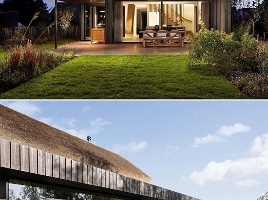 A Thatched Roof And An Indoor Slide Give This Home Plenty Of Unique Character