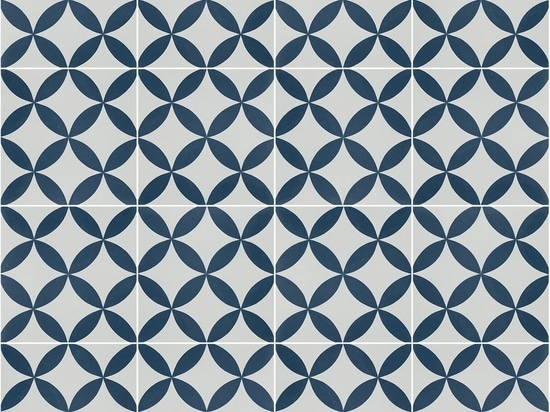 Standard European style with encaustic cement tiles