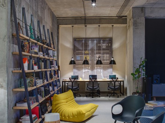 This Modern Office Space is as Stylish and Livable as Any Urban Loft