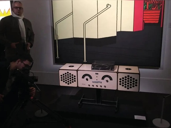 David Bowie's radiofonografo rr126 at Bowie Collector Sotheby's in London