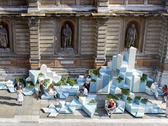 Unexpected Hill, SO Architecture Ideas, Commissioned by the Royal Academy of Arts and Turkishceramics