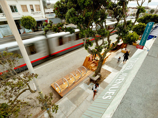 Interstice Architects, Sunset Parklet, San Francisco