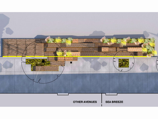 Interstice Architects, Sunset Parklet, San Francisco